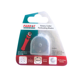 Parrot Rotary Plastic Craft Knife Perforating Blades Refill Pack