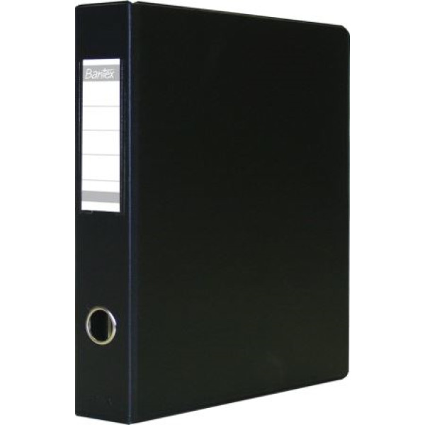 Bantex A4 Mini Lever Arch File 1451 PVC 40mm Black