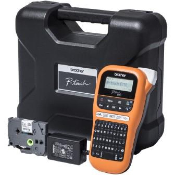 BROTHER PT-E110VP Industrial Handheld Label Printer BROTHER PT-E110VP Industrial Handheld Label Printer