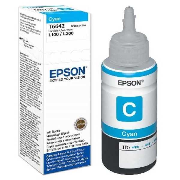Epson T6642 Cyan Ink Bottle 70ml