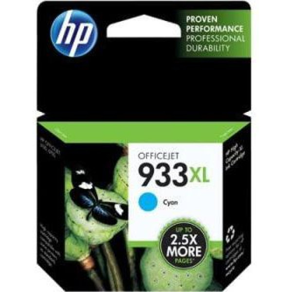 HP 933XL Cyan Original Ink Cartridge (CN054AE)