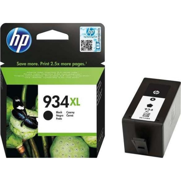 HP 934XL Black Original Ink Cartridge (C2P23AE)