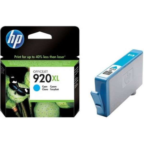HP 920XL Cyan Original Ink Cartridge (CD972AE)