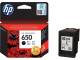 HP 650 Black Original Ink Cartridge (CZ101AK) HP 650 Black Original Ink Cartridge (CZ101AK)
