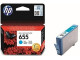 HP 655 Cyan Original Ink Cartridge (CZ110AE)