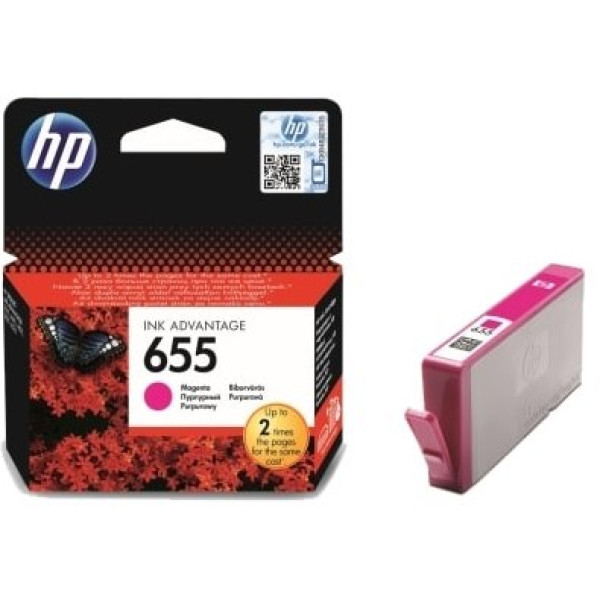 HP 655 Magenta Original Ink Cartridge (CZ111AE)