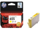 HP 655 Yellow Original Ink Cartridge (CZ112AE) HP 655 Yellow Original Ink Cartridge (CZ112AE)