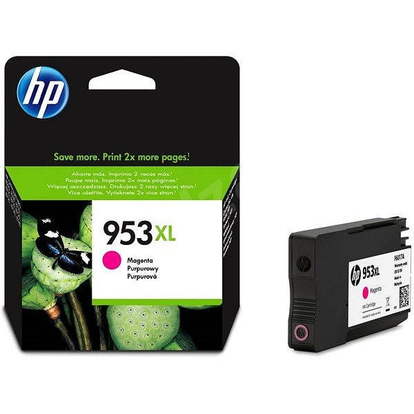 HP 953XL Magenta Original Ink Cartridge (F6U17AE)