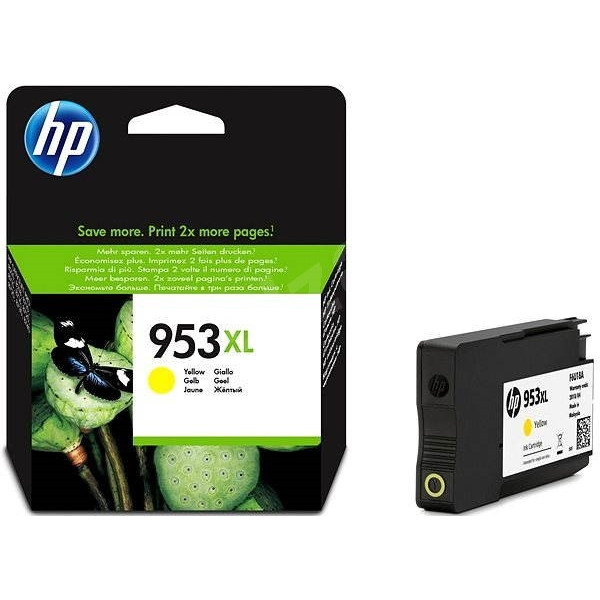 HP 953XL Yellow Original Ink Cartridge (F6U18AE) HP 953XL Yellow Original Ink Cartridge (F6U18AE)