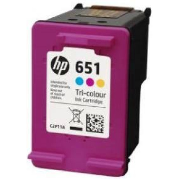 HP 651 Tri-Colour Original Ink Cartridge (C2P11AE) HP 651 Tri-Colour Original Ink Cartridge (C2P11AE)