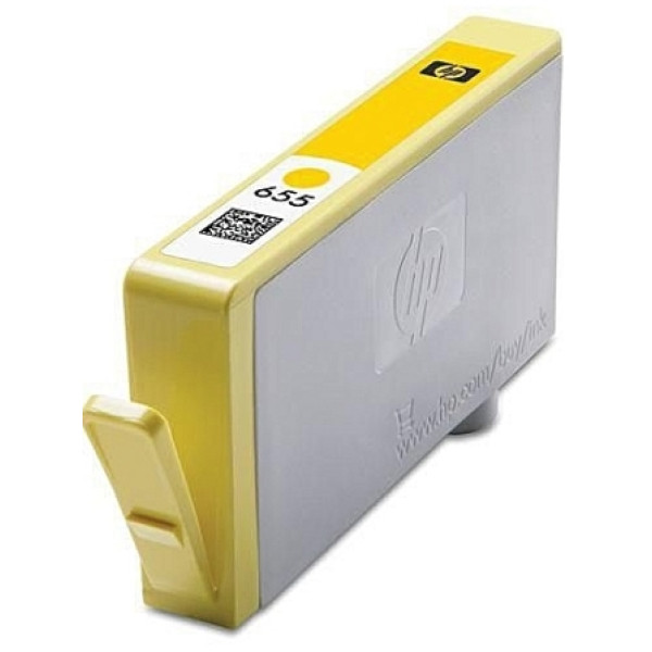HP 655 Yellow Original Ink Cartridge (CZ112AE) HP 655 Yellow Original Ink Cartridge (CZ112AE)
