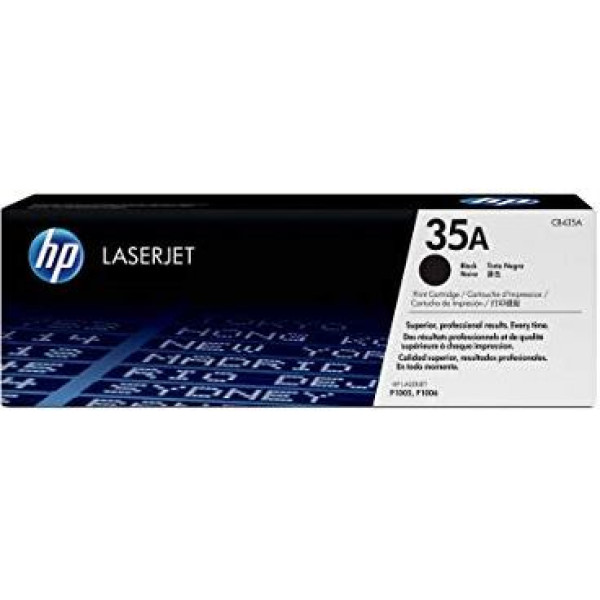 HP 35A Black Original Toner Cartridge (CB435A)