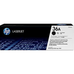 HP 36A Black Original Toner Cartridge (CB436A)
