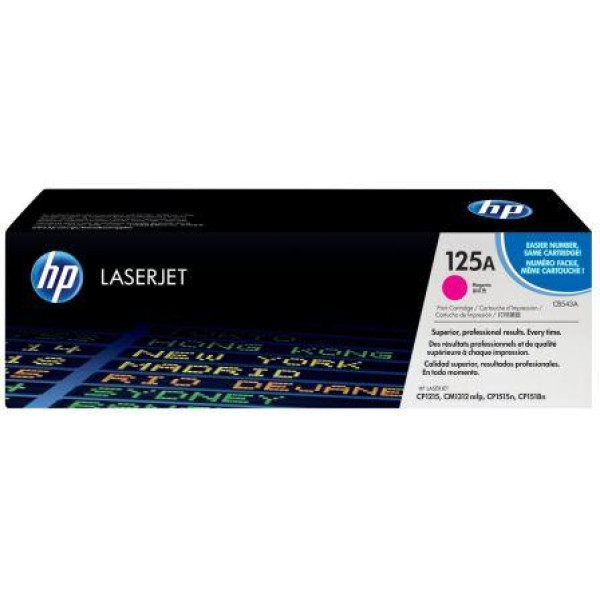 HP 125A Magenta Original Toner Cartridge (CB543A)
