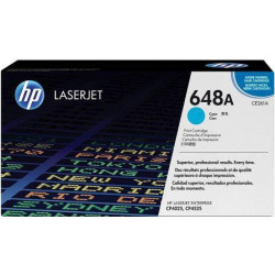 HP 648A Cyan Original Toner Cartridge (CE261A)
