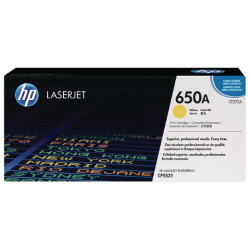 HP 650A Yellow Original Toner Cartridge (CE272A)