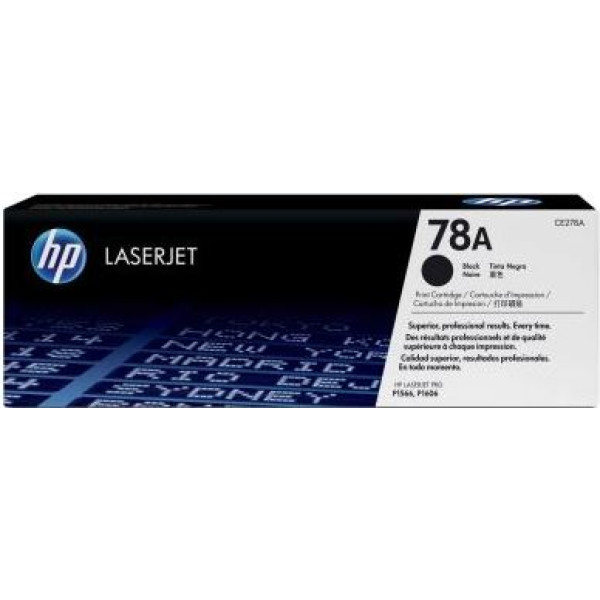 HP 78A Black Original Toner Cartridge (CE278A) HP 78A Black Original Toner Cartridge (CE278A)