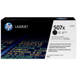 HP 507X Black High Yield Original Toner Cartridge (CE400X)