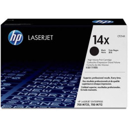 HP 14X Black High Yield Original Toner Cartridge (CF214X)