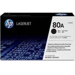HP 80A Black Original Toner Cartridge (CF280A)