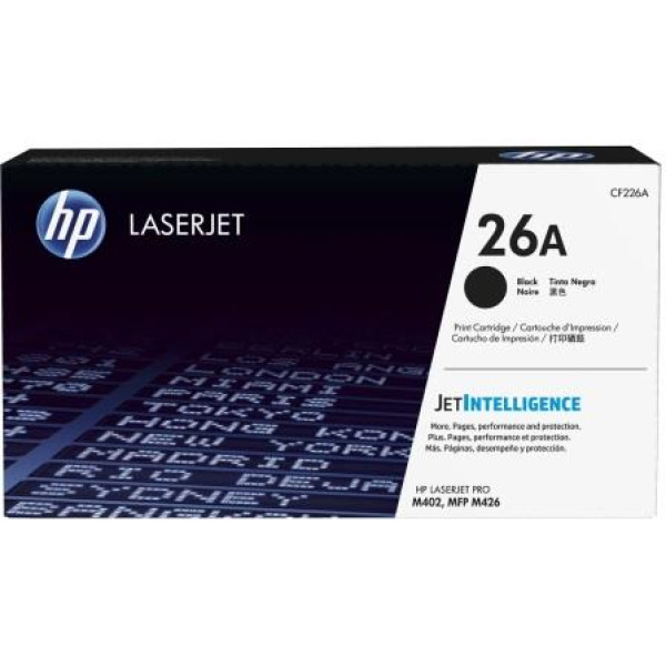 HP 26A Black Original Toner Cartridge (CF226A) HP 26A Black Original Toner Cartridge (CF226A)
