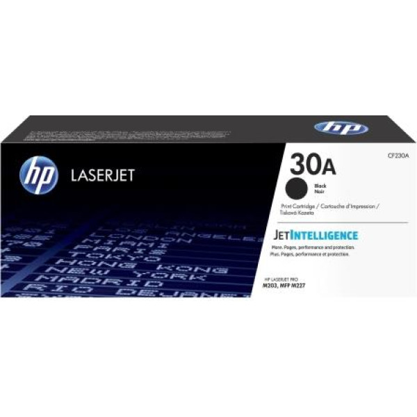HP 30A Black Original Toner Cartridge (CF230A)