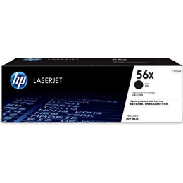 HP 56X Black High Yield Original Toner Cartridge (CF256X)