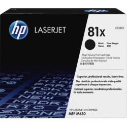 HP 81X Black High Yield Original Toner Cartridge (CF281X)