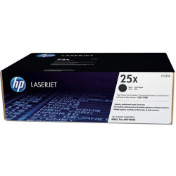 HP 25X Black High Yield Original Toner Cartridge (CF325X)