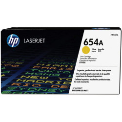 HP 654A Yellow Original Toner Cartridge (CF332A)