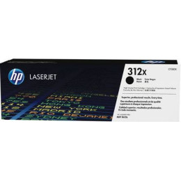 HP 312X Black High Yield Original Toner Cartridge (CF380X)
