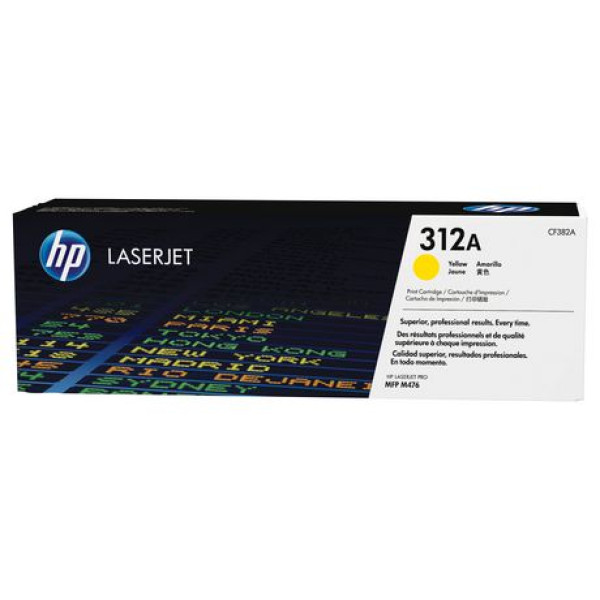 HP 312A Yellow Original Toner Cartridge (CF382A)