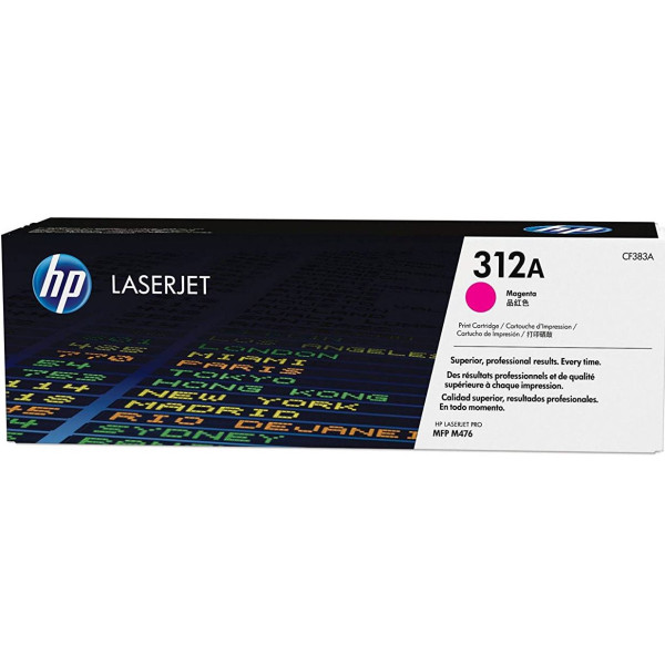 HP 312A Magenta Original Toner Cartridge (CF383A) HP 312A Magenta Original Toner Cartridge (CF383A)
