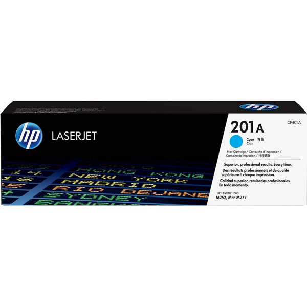 HP 201A Cyan Original Toner Cartridge (CF401A) HP 201A Cyan Original Toner Cartridge (CF401A)