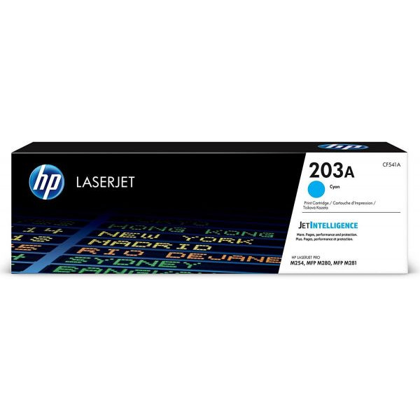 HP 203A Cyan Original Toner Cartridge (CF541A)
