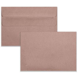 LEO - C6 Envelopes Manilla No-Window Self-Seal (Box 500)