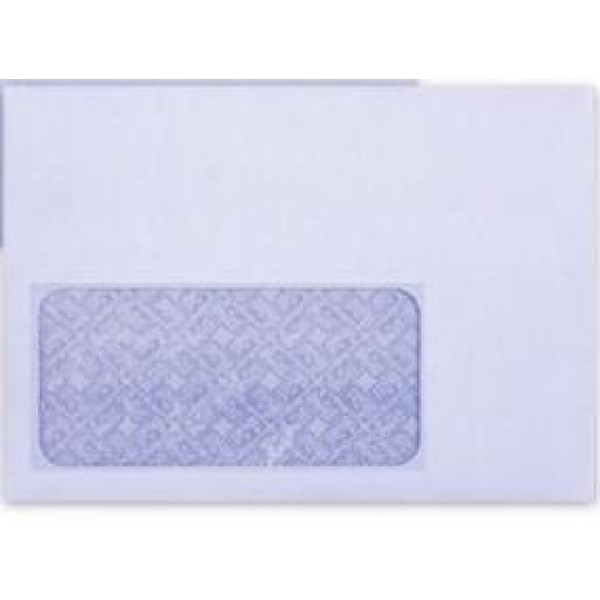 LEO - C6 Envelopes White Window Self-Seal (Box 500)