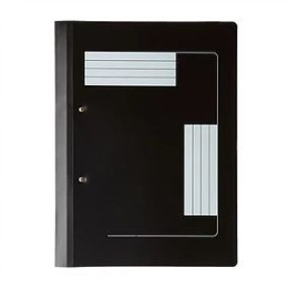 MEECO Accessible File PP with Silk Screened Front Black