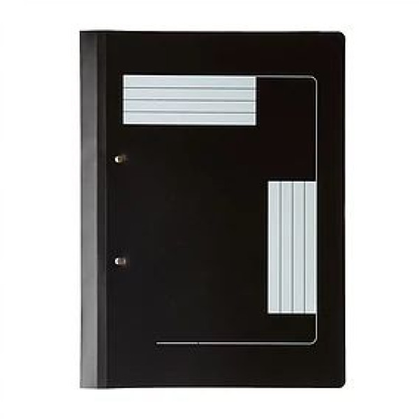 MEECO Accessible File PP with Silk Screened Front Black