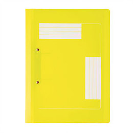 MEECO Accessible File PP with Silk Screened Front Yellow
