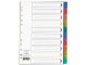 MEECO A4 Plastic 1-10 Numbered Divider - Printed MEECO A4 Plastic 1-10 Numbered Divider - Printed