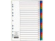 MEECO A4 Plastic 1-20 Numbered Divider - Printed MEECO A4 Plastic 1-20 Numbered Divider - Printed