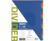 MEECO A4 Plastic 1-20 Numbered Divider - Printed MEECO A4 Plastic 1-20 Numbered Divider - Printed