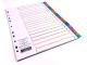 MEECO A4 Plastic 1-20 Numbered Divider - Printed MEECO A4 Plastic 1-20 Numbered Divider - Printed