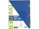 MEECO A4 Plastic Jan-Dec Divider - Printed MEECO A4 Plastic Jan-Dec Divider - Printed