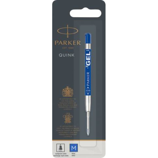 PARKER GEL Ballpoint Refill Medium Blue PARKER GEL Ballpoint Refill Medium Blue
