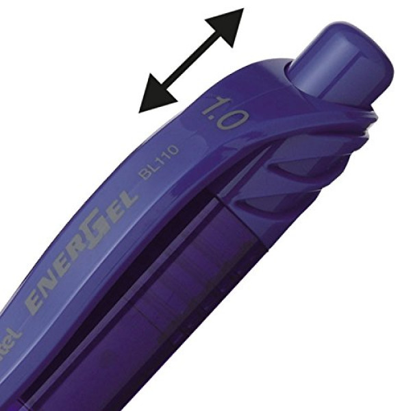 PENTEL BL110C EnerGel X Retractable Gel Roller Pen 1.0mm Blue PENTEL BL110C EnerGel X Retractable Gel Roller Pen 1.0mm Blue