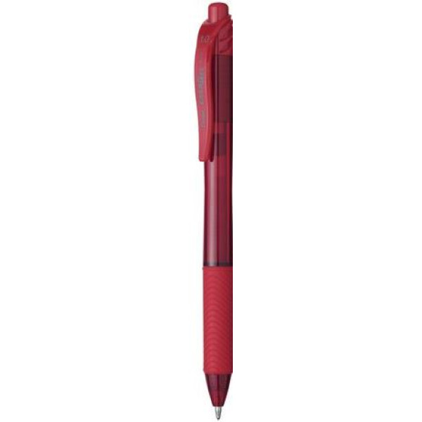PENTEL BL110B EnerGel X Retractable Gel Roller Pen 1.0mm Red PENTEL BL110B EnerGel X Retractable Gel Roller Pen 1.0mm Red