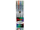 Pentel 0.7mm Superb Ballpoint Pen Wallet 4 Pentel 0.7mm Superb Ballpoint Pen Wallet 4