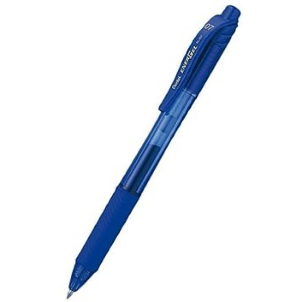 PENTEL BL107C EnerGel X Retractable Gel Roller Pen 0.7mm Blue